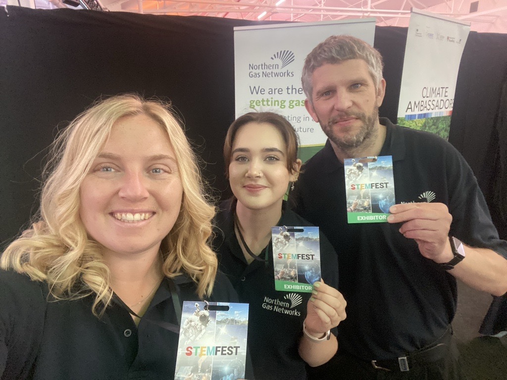 Northern Gas Networks Net Zero education team